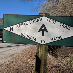vintage trail signs