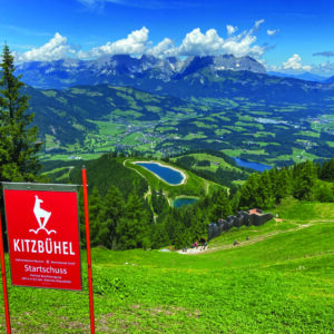 kitzbuhel skiing sign