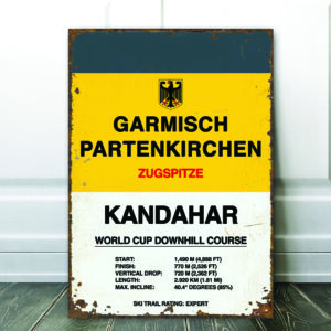 garmisch ski sign