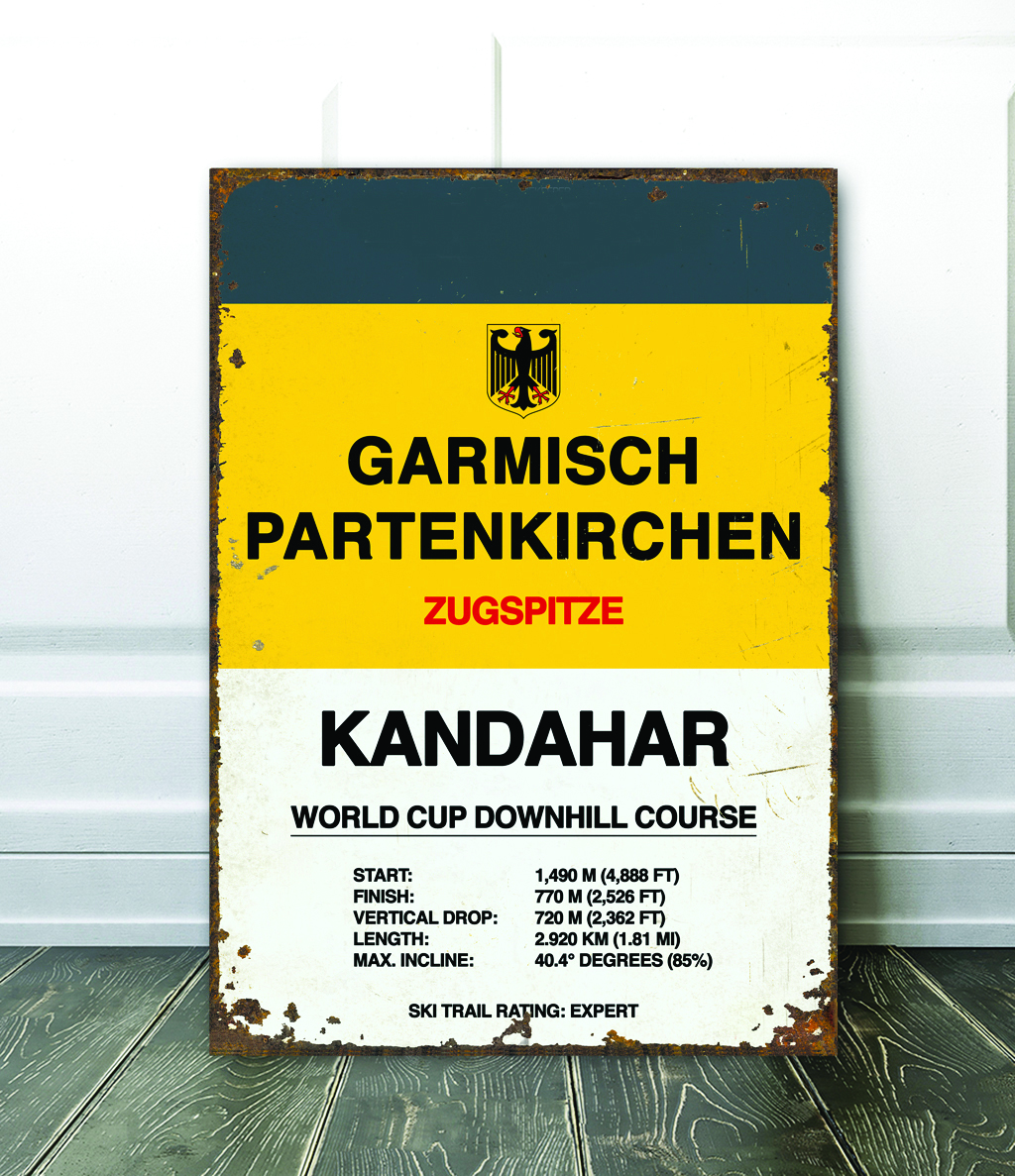 garmisch ski sign