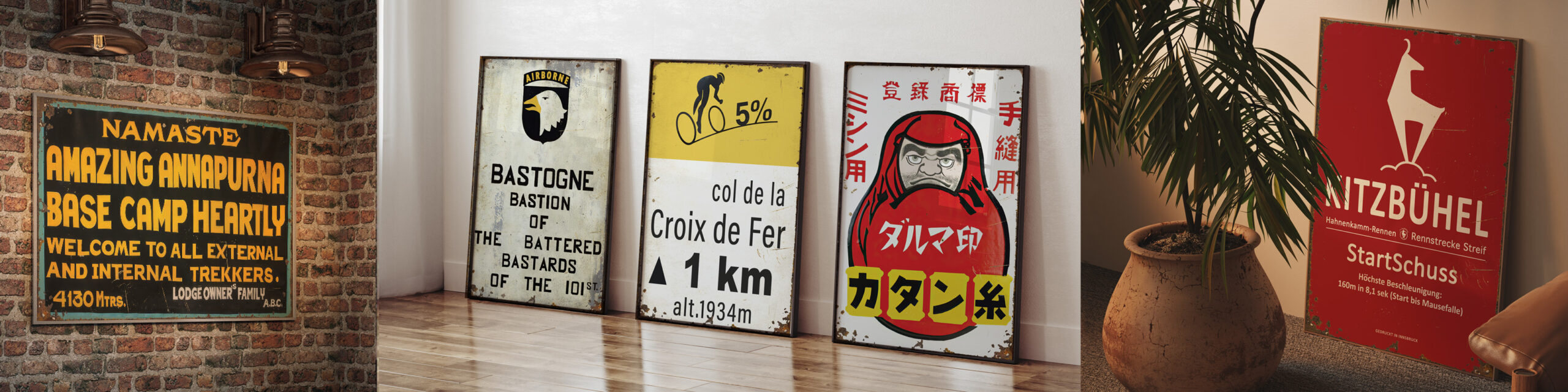vintage signs