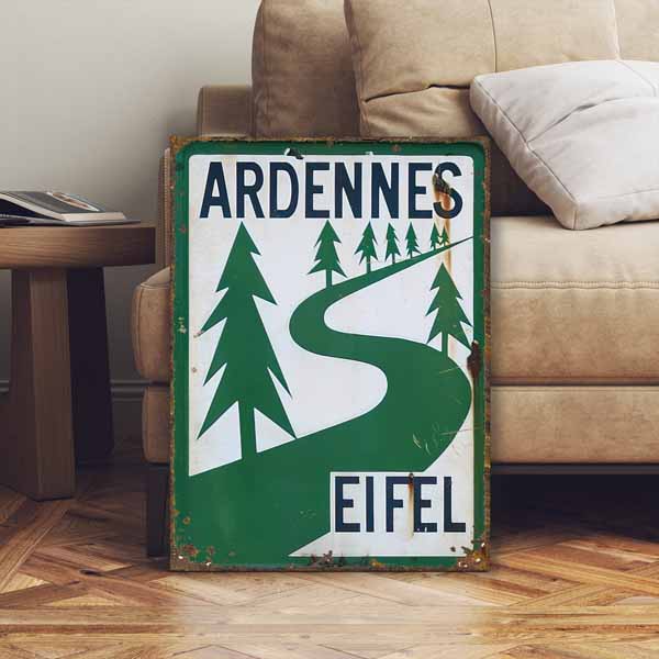 ardennes trail sign