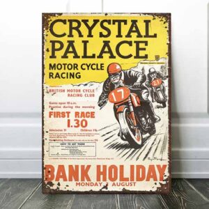 Crystal Palace motorcycle sign