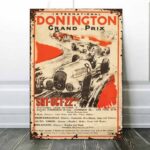 vintage donnington racing poster