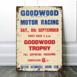 vintage goodwood poster