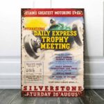 vintage silverstone poster